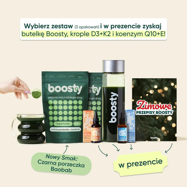 Boosty - czarna porzeczka | baobab