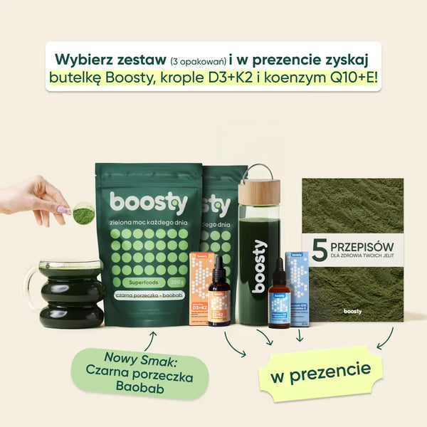 Boosty - czarna porzeczka | baobab